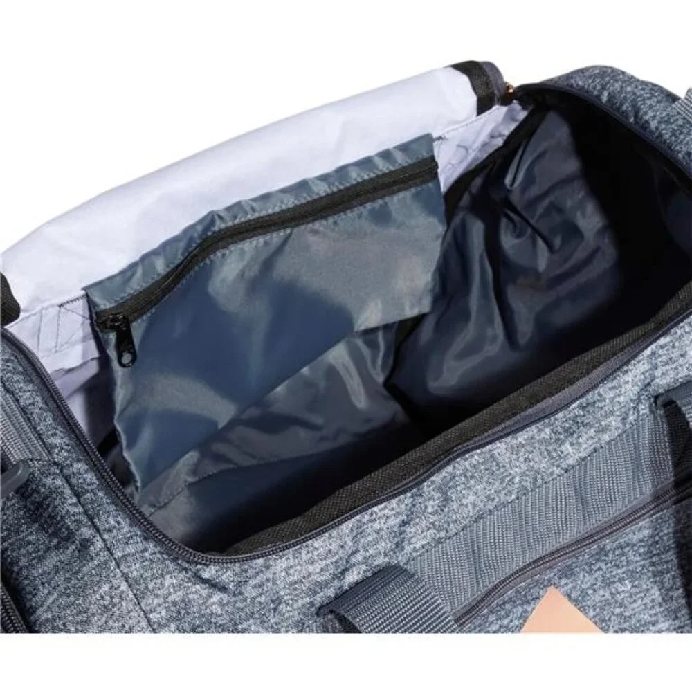 Unisex Defender 4.0 Gym Duffel Bag for Men and Women, Jersey Onix Grey, Small